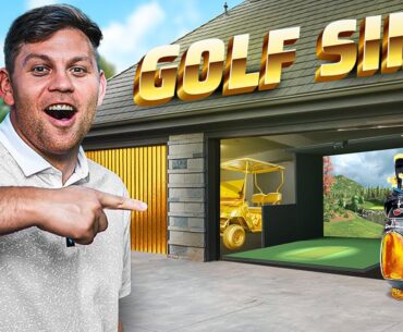 How to Build Your Dream Home Golf Simulator on a BUDGET! How to Build Your Dream Home Golf Simulator on a BUDGET!