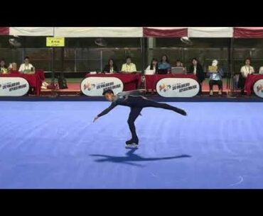 114年全國運動會花式溜冰-男子組自由型短曲冠軍-台北市代表-林宜學