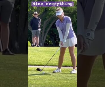 She’s hits it good #golf #golfgear #girlgolfers #titleist She's hits it good #golf #golfgear #girlgolfers #titleist