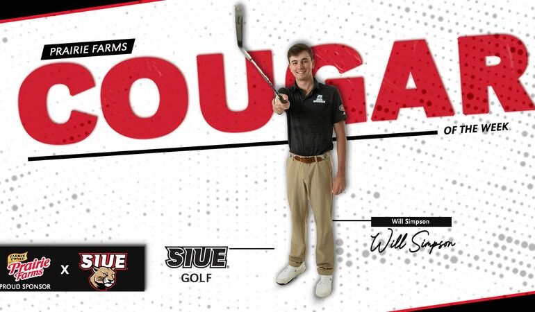Will Simpson Named Prairie Farms Cougar of the Week