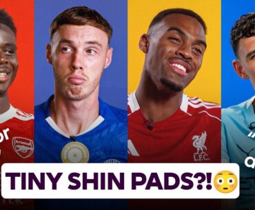 Are Tiny Shin Pads an Ick?! 👀 | Premier League Players React Part 1