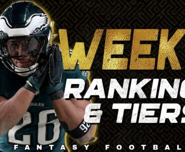 Week 7 Running Back Rankings & Tiers - 2025 Fantasy Football