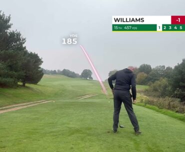 293 Yards from Richard Lee Williams at Wayfind Pennant Park this morning 💥 💥