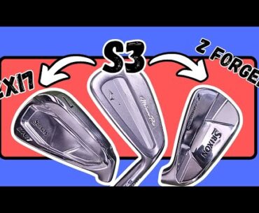 Mizuno S3 vs Srixon ZXi7 vs Srixon Z Forged MK2