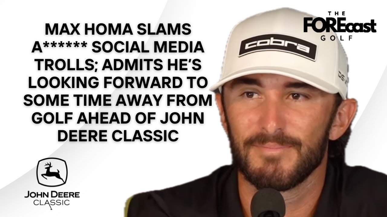 Max Homa Slams Toxic Social Media; Says He’s Ready For PGA Tour Season To End Max Homa Slams Toxic Social Media; Says He’s Ready For PGA Tour Season To End
