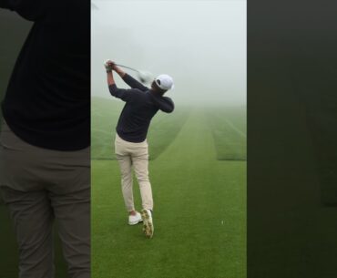 Grant Horvat with a whole new take on the “blind” tee shot. #teamtaylormade  #golf #golfswing