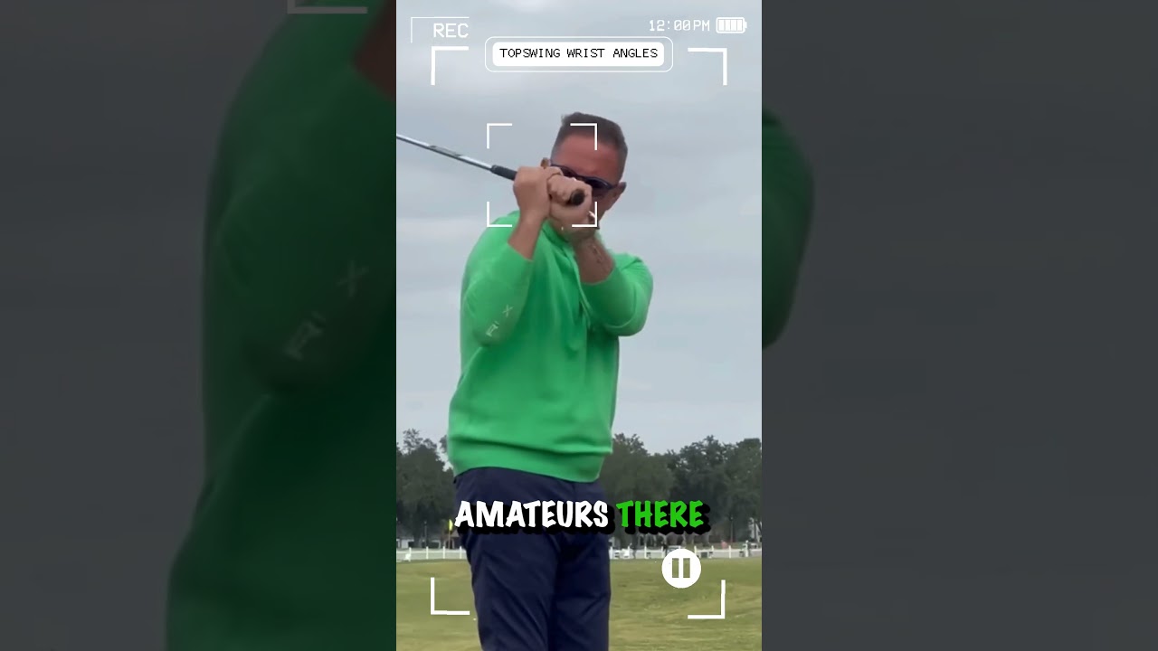 Golf Pros vs Amateurs With Topswing Wrist Angles – See Sean Foley, Aimee Cho, Tiger Woods, Rory Golf Pros vs Amateurs With Topswing Wrist Angles - See Sean Foley, Aimee Cho, Tiger Woods, Rory