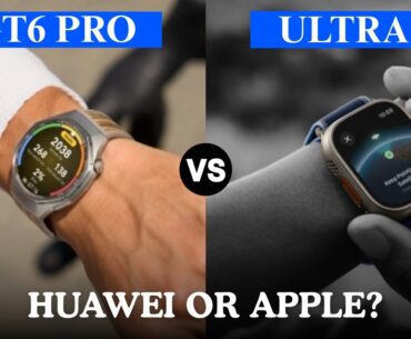 Huawei GT6 Pro vs Apple Watch Ultra 3: In-depth Review Huawei GT6 Pro vs Apple Watch Ultra 3: In-depth Review