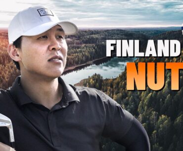 We played Golf in Finland!