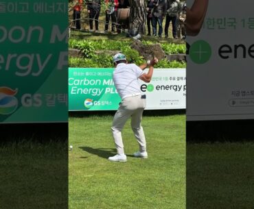 황재민 프로의 나이스한 드라이버 샷 #슬로우모션 #고화질 #golf #장타의조건 #골프 #koreagolf #golfswing #눈호강