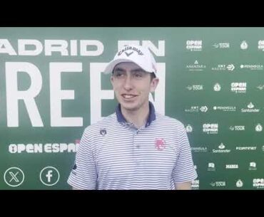 Entrevista a Tom McKibbin tras la segunda jornada del Open de España 2025
