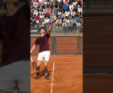 Slow Motion Sinner Serve 🧐