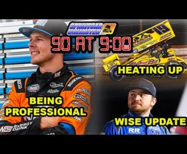 SprintCarUnlimited 90 at 9 for Thursday, October 16th: Haudenschild is finishing strong, Marks, more