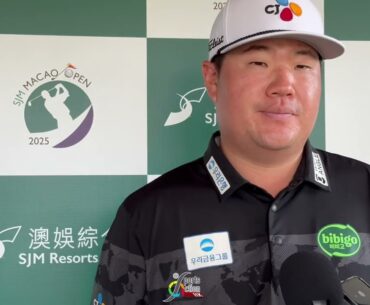 Mix zone interview with Sungjae Im / SJM MACAO OPEN 2025 / #asiantour #golf #임성재