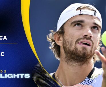 Joao Fonseca vs. Tomas Machac Highlights | 2025 US Open Round 2