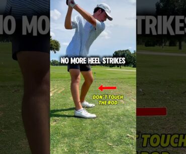 STOP Heeling Your Driver ✅ #golf #golfswing