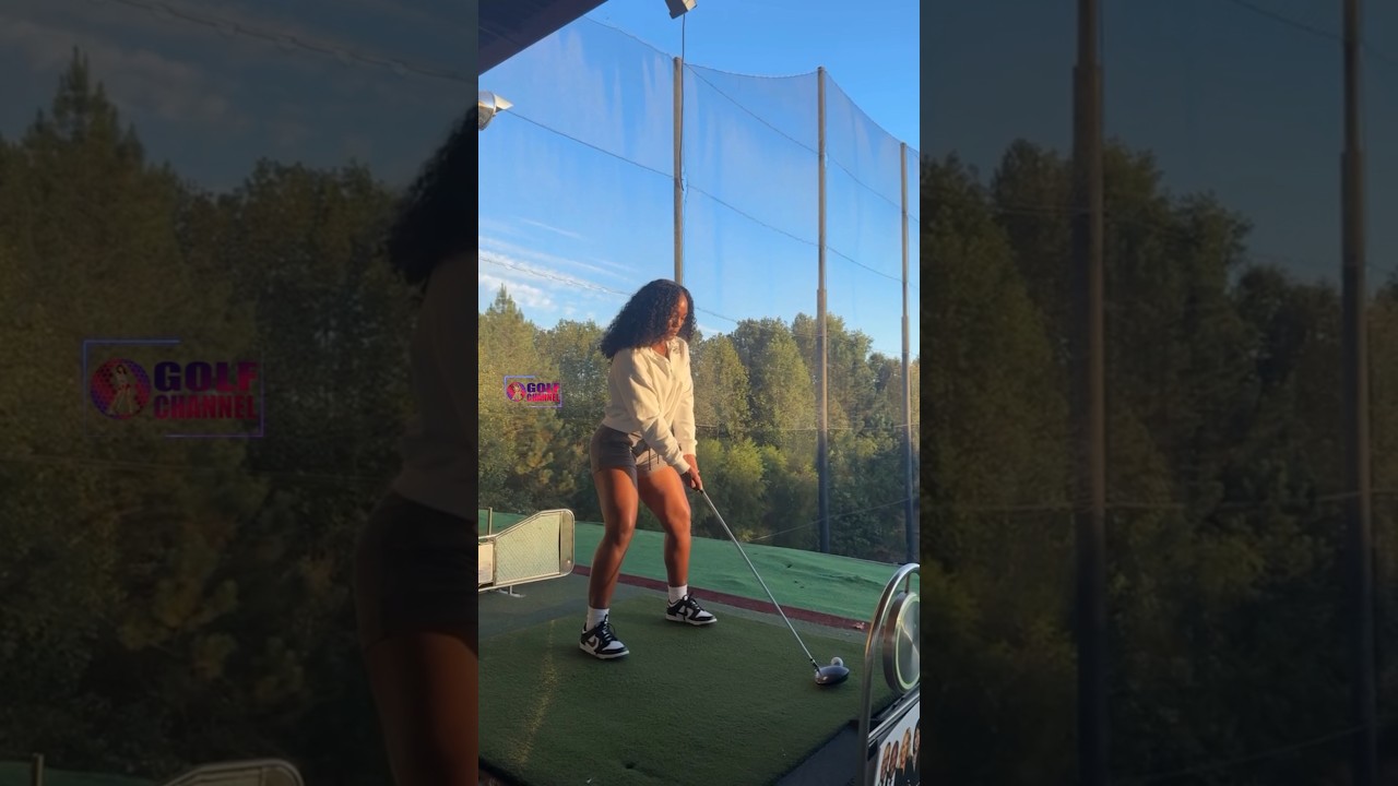 Amazing Golf Swing you need to see | Golf Girl awesome swing | Golf shorts | Bria Scottee Amazing Golf Swing you need to see | Golf Girl awesome swing | Golf shorts | Bria Scottee