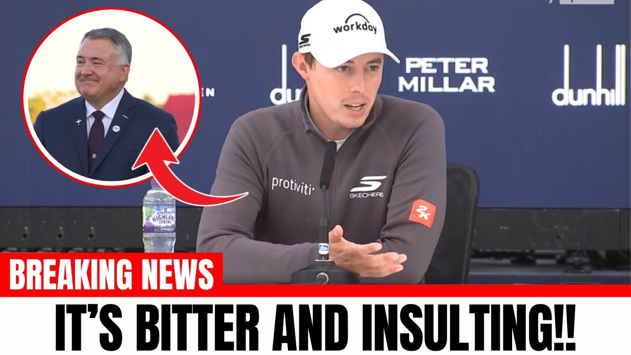 Ryder Cup MELTDOWN! Matt Fitzpatrick SLAMS PGA President in Explosive Trophy Clash! Ryder Cup MELTDOWN! Matt Fitzpatrick SLAMS PGA President in Explosive Trophy Clash!