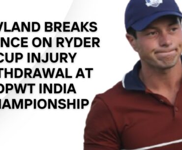 Viktor Hovland Breaks Silence On Ryder Cup 'Envelope Rule' Withdrawal At DP World India Championship