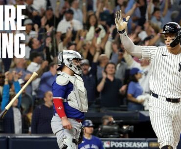 FULL INNING: Aaron Judge hits a MASSIVE home run for the Yankees to tie ALDS Game 3 vs. Blue Jays! 💪