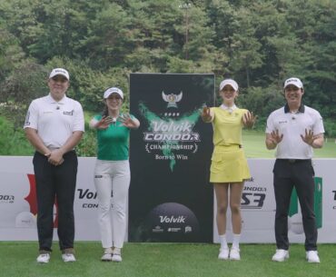 🔥홍현준&안소현 VS 김민수&문정현🔥 볼빅 콘도르와 함께한 2:2 쓰리클럽 챌린지 매치!