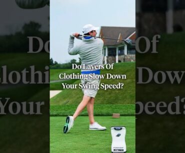 Colder weather means more layers on the golf course. But will your swing speed suffer from it? 🤔 Colder weather means more layers on the golf course. But will your swing speed suffer from it? 🤔