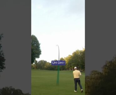 Driver off the deck goes 335 yards 💪