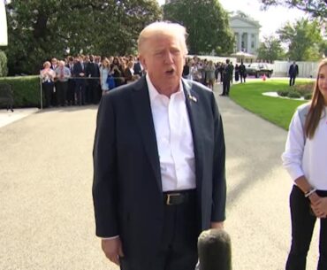 RAW FEED: President Trump talks Comey, Israel more with reporters, granddaughter Kai