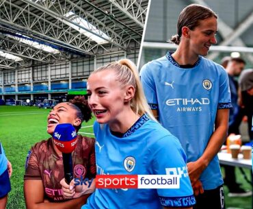 Behind the scenes at Man City with Chloe Kelly and Alex Greenwood! 🤓🎥 Behind the scenes at Man City with Chloe Kelly and Alex Greenwood! 🤓🎥