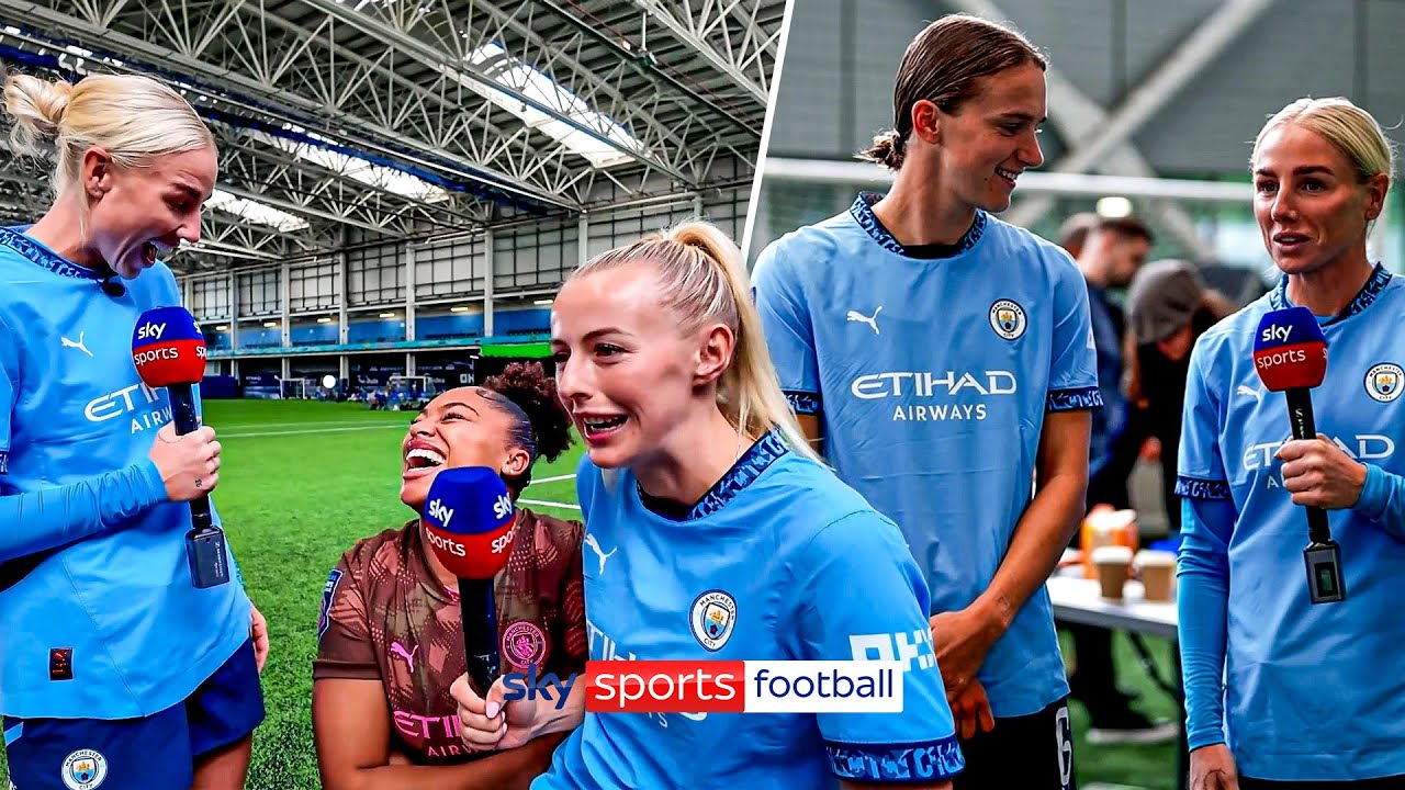 Behind the scenes at Man City with Chloe Kelly and Alex Greenwood! 🤓🎥 Behind the scenes at Man City with Chloe Kelly and Alex Greenwood! 🤓🎥