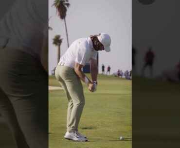 Tommy Fleetwood Slow Motion Swing | Perfect Wedge Compression & Ball Striking