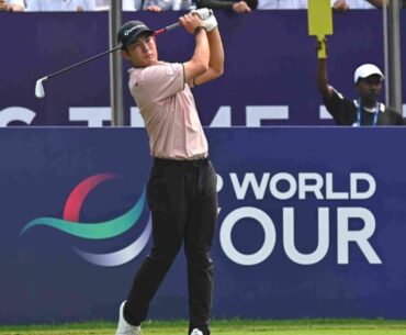 DP World India golf: Nakajima takes 2-shot lead into final day