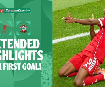 ISAK FIRST GOAL! | Liverpool v Southampton extended highlights ISAK FIRST GOAL! | Liverpool v Southampton extended highlights