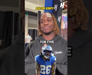 Ashton Jeanty’s top 5 RBs in the NFL 🤔🔥