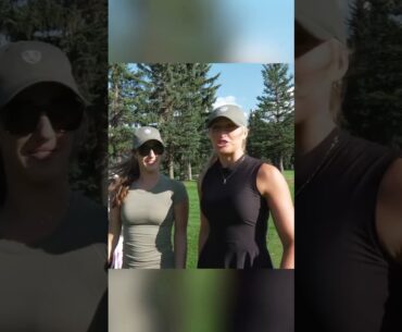 Can they apply the pressure ? #noobsplaygolf #golftournament #golfgirlgames #golfer #golfdomgolf
