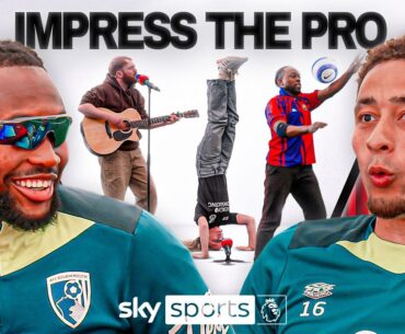 Doctor Who superfan SHOCKS Premier League players in talent show! 😲 | Impress The Pro