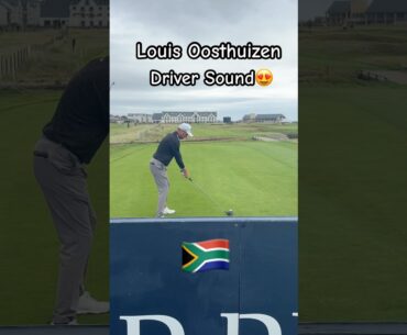 Louis Oosthuizen driver sounds😍  Carnoustie 18th #golf #golfer #fyp #pga #livgolf #dunhill
