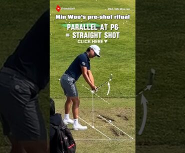 Min Woo Lee 샷 전 반드시 확인하는 것