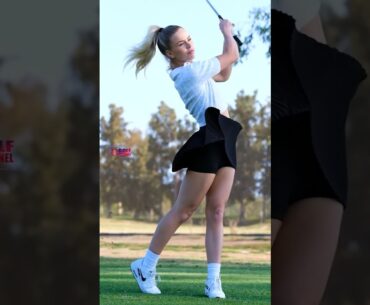 Amazing Golf Swing you need to see | Golf Girl awesome swing | Golf shorts | Eden Ashley