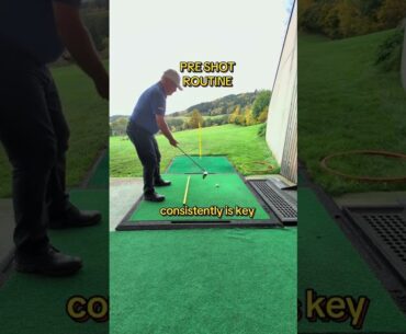 Pre Shot Routine - A Must for all Golfers! #shorts #golf #golfswing #golftips