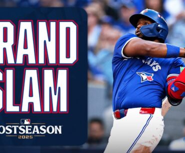 GRAND GUERRERO JR! Vladimir Guerrero Jr. rocks the first grand slam in Blue Jays Postseason HISTORY!