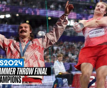 From Tension to Triumph: Paris 2024 Hammer Throw Showdown 🥇🥈🥉 | Paris Champions