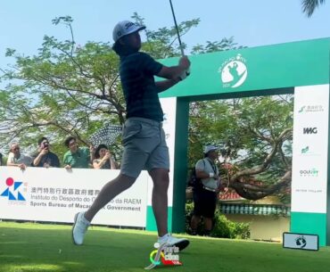 Highlight of the tee shot on Day 4, SJM Macao Open 2025 / Asian Tour