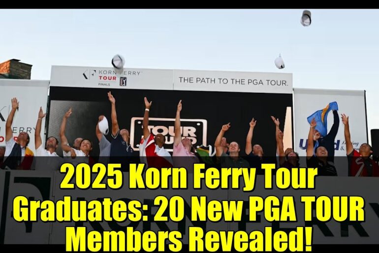 2025 Korn Ferry Tour Graduates: 20 New PGA TOUR Members Revealed! 2025 Korn Ferry Tour Graduates: 20 New PGA TOUR Members Revealed!