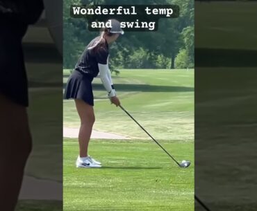 She looks good what she’s doing. #golf #golfswing #girlgolfers She looks good what she's doing. #golf #golfswing #girlgolfers