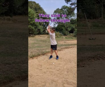He Finally Followed Through! 💪 | ⛳ Archie’s Golf Journey