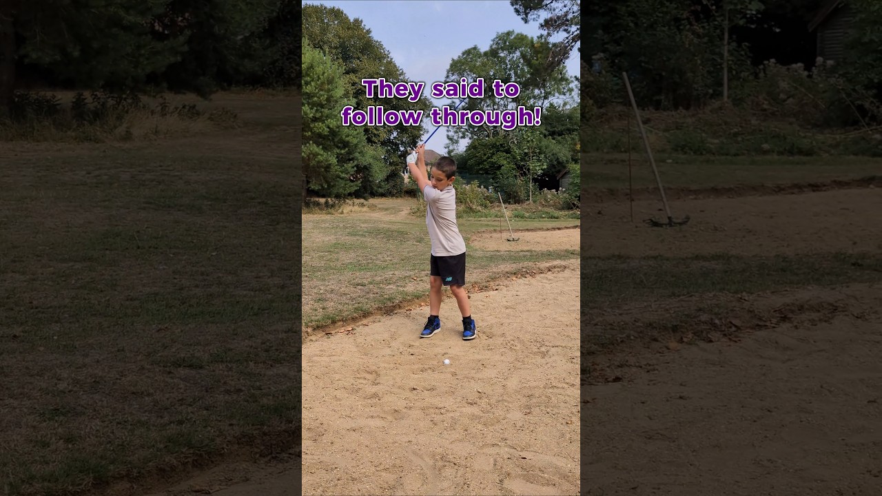 He Finally Followed Through! 💪 | ⛳ Archie’s Golf Journey He Finally Followed Through! 💪 | ⛳ Archie’s Golf Journey