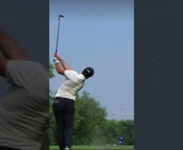 Viktor Hovland ,perfect golf strike🏌🏻‍♂️#golf #foryou #shorts #fypシ