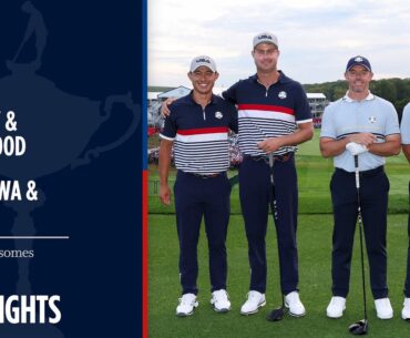 Fleetwood & McIlroy vs Morikawa & English | Full Highlights | 2025 Ryder Cup
