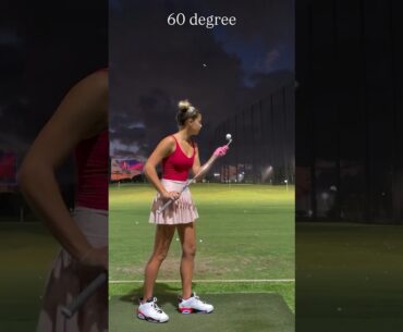 Amazing Golf Swing you need to see | Golf Girl awesome swing | Golf shorts | Gabriella DeGasperis